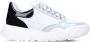 Alexander McQueen Chunky Low-Top Leren Sneakers - Thumbnail 1