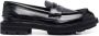 Alexander mcqueen Zwarte Loafers Regular Fit Geschikt voor Alle Temperaturen 100% Leer Black Heren - Thumbnail 1
