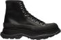 Alexander mcqueen Chunky-Sole Enkellaarzen Zwart Dames - Thumbnail 1