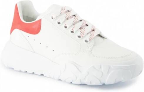 Alexander mcqueen Korte trainer sneakers Grootte: 36 Presta kleur: rood Dames