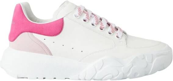 Alexander mcqueen Korte trainer sneakers Grootte: 39 Presta kleur: roze Dames
