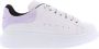Alexander mcqueen Dames Oversized Sneaker Wit Lila White Dames - Thumbnail 1