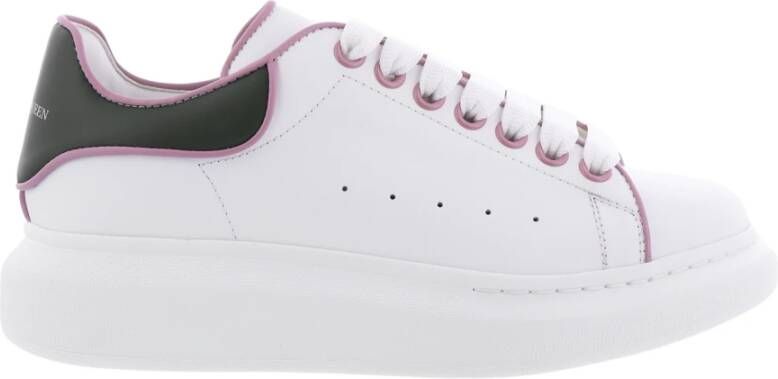 Alexander mcqueen Dames Oversized Sneaker Wit Roze White Dames