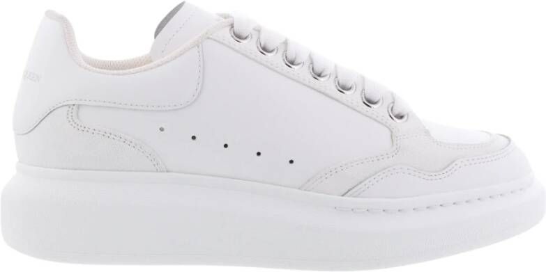 alexander mcqueen Dames Oversized Sneaker Wit Wit White Dames