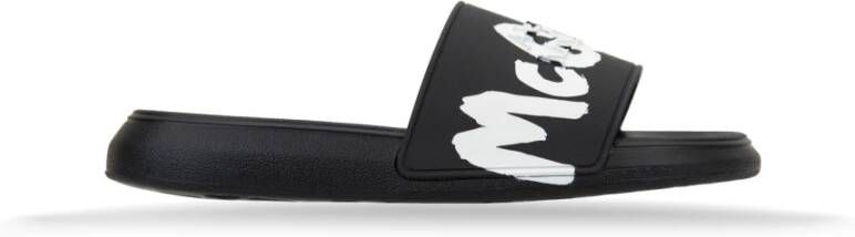 Alexander McQueen Dames Slip-On Rubberen Sandalen