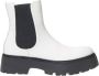 Alexander mcqueen Elegante Monochrome Leren Laarzen White Dames - Thumbnail 1
