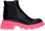 Alexander mcqueen Elegante Zwarte Leren Laarzen Black Heren - Thumbnail 13