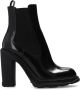 Alexander mcqueen Glamour Chelsea Laarzen met Hoge Blokhak Black Dames - Thumbnail 1