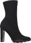 Alexander mcqueen Enkellaarzen van stof Black Dames - Thumbnail 1