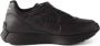 Alexander McQueen Exaggerated Sole Logo Sneakers Zwart - Thumbnail 1