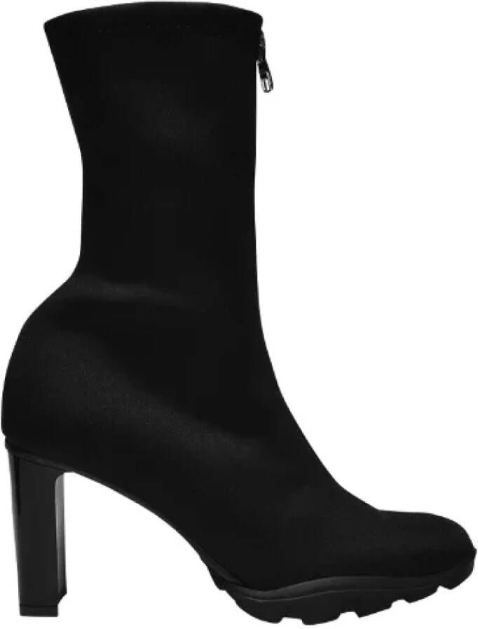 Alexander mcqueen Fabric boots Black Dames