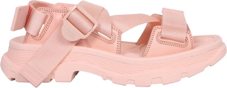 alexander mcqueen Flat Sandals Pink Dames