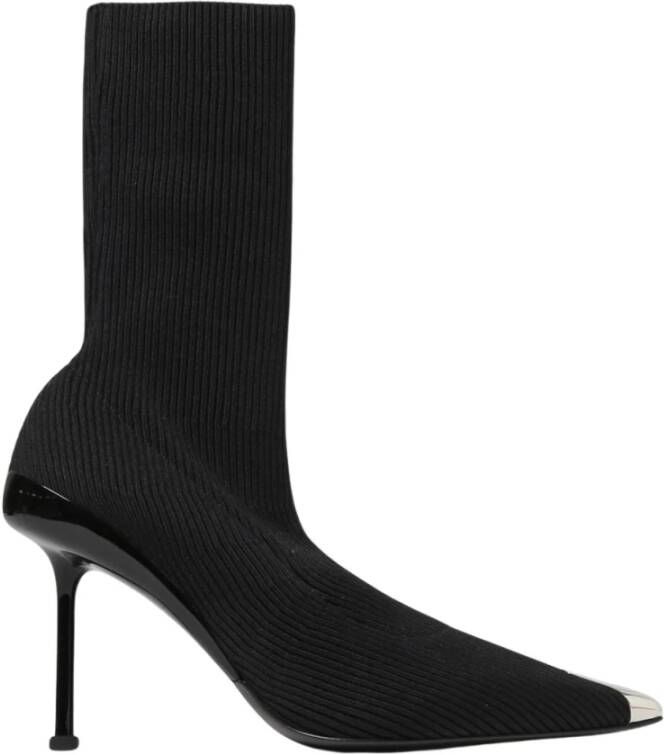 Alexander McQueen Gebreide Enkellaarsjes