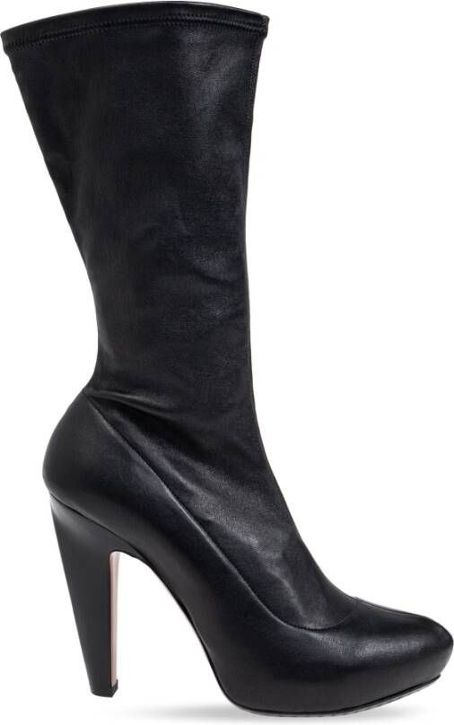 Alexander mcqueen Gehakte enkellaarzen Black Dames