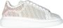 Alexander mcqueen Gestippelde Cut-Out Sneakers Vrouwen Italië White Dames - Thumbnail 1