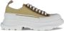 Alexander mcqueen Glitter Canvas Lage Top Sneakers Yellow Dames - Thumbnail 1