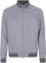 Alexander McQueen Grijze Jas Aw23 Polyester Ribboorden - Thumbnail 1