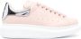Alexander mcqueen Grijze Oversized Logo Sneakers Pink Dames - Thumbnail 2