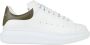 Alexander mcqueen Groene Oversized Leren Sneakers White Heren - Thumbnail 1