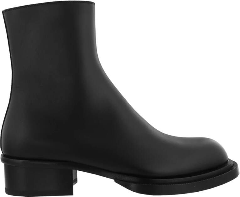 Alexander mcqueen H.Boot Tread.Le.S.Le Boxcar Stijlvolle upgrade voor Zwart