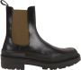 Alexander mcqueen Stack Chelsea Boots Leer Moderne Stijl Black Heren - Thumbnail 1