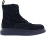 Alexander mcqueen Heren suede ton sur ton Blue Heren - Thumbnail 1