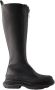 Alexander mcqueen Zwarte Zip Tread Slick Leren Laarzen Black Dames - Thumbnail 2