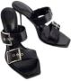 Alexander mcqueen Hoge hak sandalen voor modebewuste vrouwen Zwart Dames - Thumbnail 1