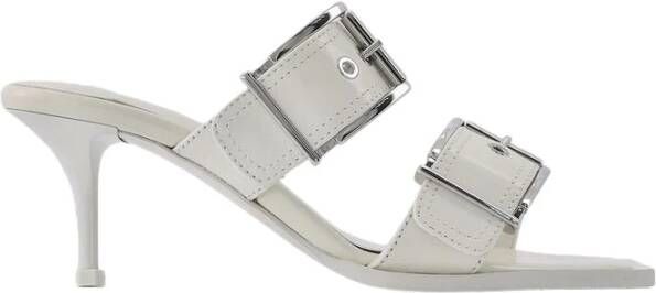 alexander mcqueen Hoge hiel sandalen Wit Dames