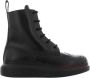 Alexander McQueen Hybride Vloeibare Zwarte Laars - Thumbnail 1
