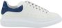 Alexander mcqueen Iconische Leren Sneakers met Plateauzool White Heren - Thumbnail 1
