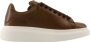 Alexander mcqueen Low-Top Sneakers Oversized Sneakers Leather Khaki in bruin - Thumbnail 1