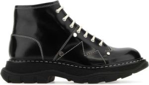 Alexander mcqueen Lace-up Boots Zwart Dames