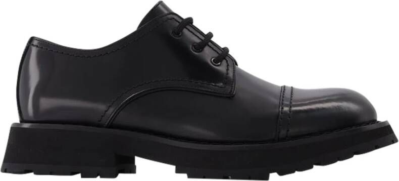Alexander mcqueen Laced Shoes Black Heren