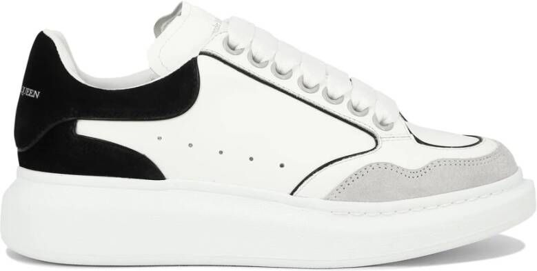 Alexander mcqueen Larry Oversize Leren Sneakers White Dames