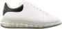 Alexander mcqueen Witte leren sneakers met zwarte hak Moderne stijl Wit Heren - Thumbnail 5