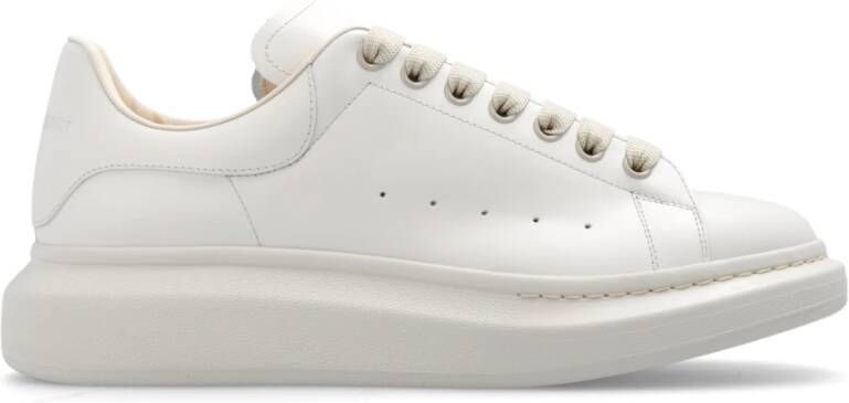 Alexander mcqueen Witte Leren Sneakers White Heren