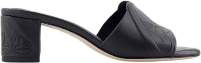 Alexander mcqueen Leather heels Black Dames