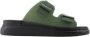 Alexander mcqueen Leather sandals Green Dames - Thumbnail 1