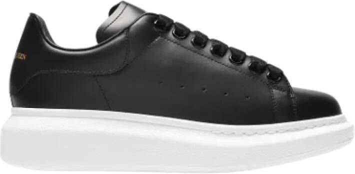 Alexander mcqueen Leather sneakers Black Dames