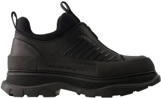 Alexander mcqueen Leather sneakers Black Heren
