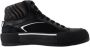 Alexander mcqueen Leather sneakers Black Heren - Thumbnail 1