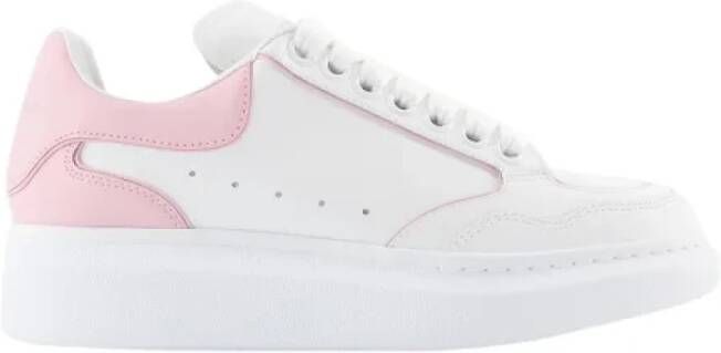 alexander mcqueen Leather sneakers White Dames