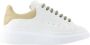 Alexander mcqueen Leather sneakers White Dames - Thumbnail 1