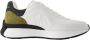 Alexander mcqueen Leather sneakers White Heren - Thumbnail 1