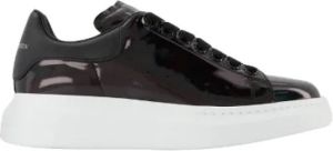 Alexander mcqueen Leather sneakers Zwart Dames