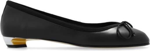 Alexander mcqueen Leren balletflats Black Dames