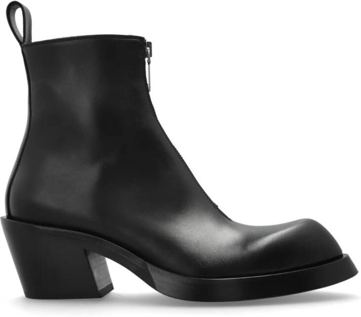Alexander McQueen Leren enkellaarzen