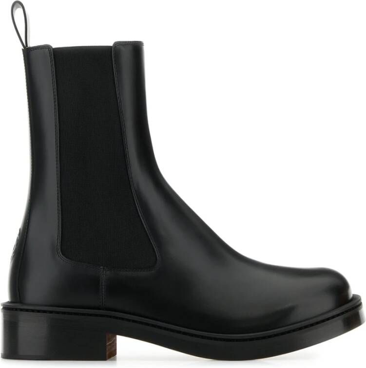 Alexander McQueen Leren Hoge Laars