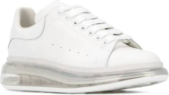 Alexander mcqueen Leren oversized sneakers White Heren